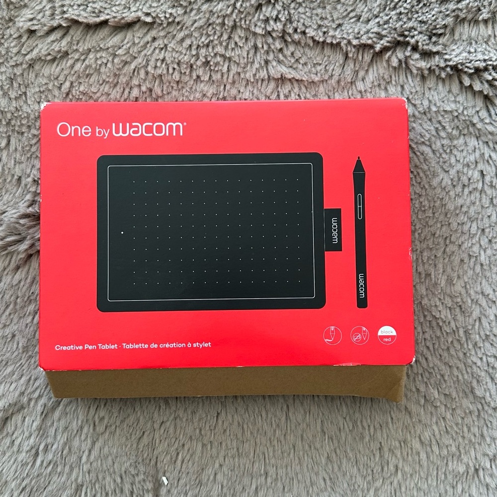 One by Creative Pen Tablet - Black / Wacom